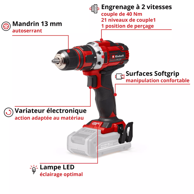 LOCATION - Perceuse-Visseuse sans fil Einhell